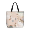 thumbnail image 1 of KLL Animals Riding Across The Sky1 Pattern Aesthetic Tote Bag for Women Beach Bag Shopping Bags Shoulder Bag Reusable Grocery Bags, 1 of 5