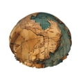 thumbnail image 1 of KLL Antique Map Adventure Scene Pattern Shower Cap & Bath Cap for Women,Reversible Oversized Waterproof Shower Caps for all Hair Lengths,Elastic Reusable Bathing Hair Cap, 1 of 6