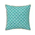 thumbnail image 1 of KLL Aquamarine Glitter1 Decorative Throw Pillow Covers Velvet Soft for Couch Sofa Bedroom Living Room Outdoor - 20"x20", 1 of 8