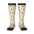 thumbnail image 1 of KLL Autumn Forest Animals Print Cool Socks Men's Women's Crew Socks Funny Crazy Novelty Stockings, 1 of 6