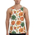 thumbnail image 1 of KLL Autumn Pumpkins Print Men's Muscle Gym Workout Stringer Tank Tops Bodybuilding Fitness T-Shirts Tank Tops Men-4X-Large, 1 of 7