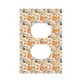 thumbnail image 1 of KLL Autumn With Hedgehog Pattern Electrical Outlet Covers, 3" x 5" 1 Pack Electric Receptacle Plug Covers for Decorator Receptacle Outlet & Switch-Style S, 1 of 6