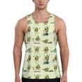 thumbnail image 1 of KLL Avocado for Exercise Print Men's Muscle Gym Workout Stringer Tank Tops Bodybuilding Fitness T-Shirts Tank Tops Men-X-Large, 1 of 7