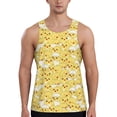 thumbnail image 1 of KLL Baby Chicks Print Men's Muscle Gym Workout Stringer Tank Tops Bodybuilding Fitness T-Shirts Tank Tops Men-Medium, 1 of 7