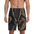 thumbnail image 1 of KLL Ball Phyton Snake for Men's 1-Pack Shorts,Sleep Pajama Shorts for Men Soft Pj Shorts Men's Pajama Bottoms Sleepwear -Medium, 1 of 7