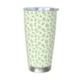 thumbnail image 1 of KLL Bamboo 1 Print 40oz Stainless Steel Insulated Car Cup with Spillproof Lid - Keep Your Drink Hot or Cold on the Go-Without Straw, 1 of 8