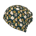 thumbnail image 1 of KLL Bear Sunflower Pirnt Wicking Running Beanie Head Wrap Cycling Bandana for Men Women, 1 of 8