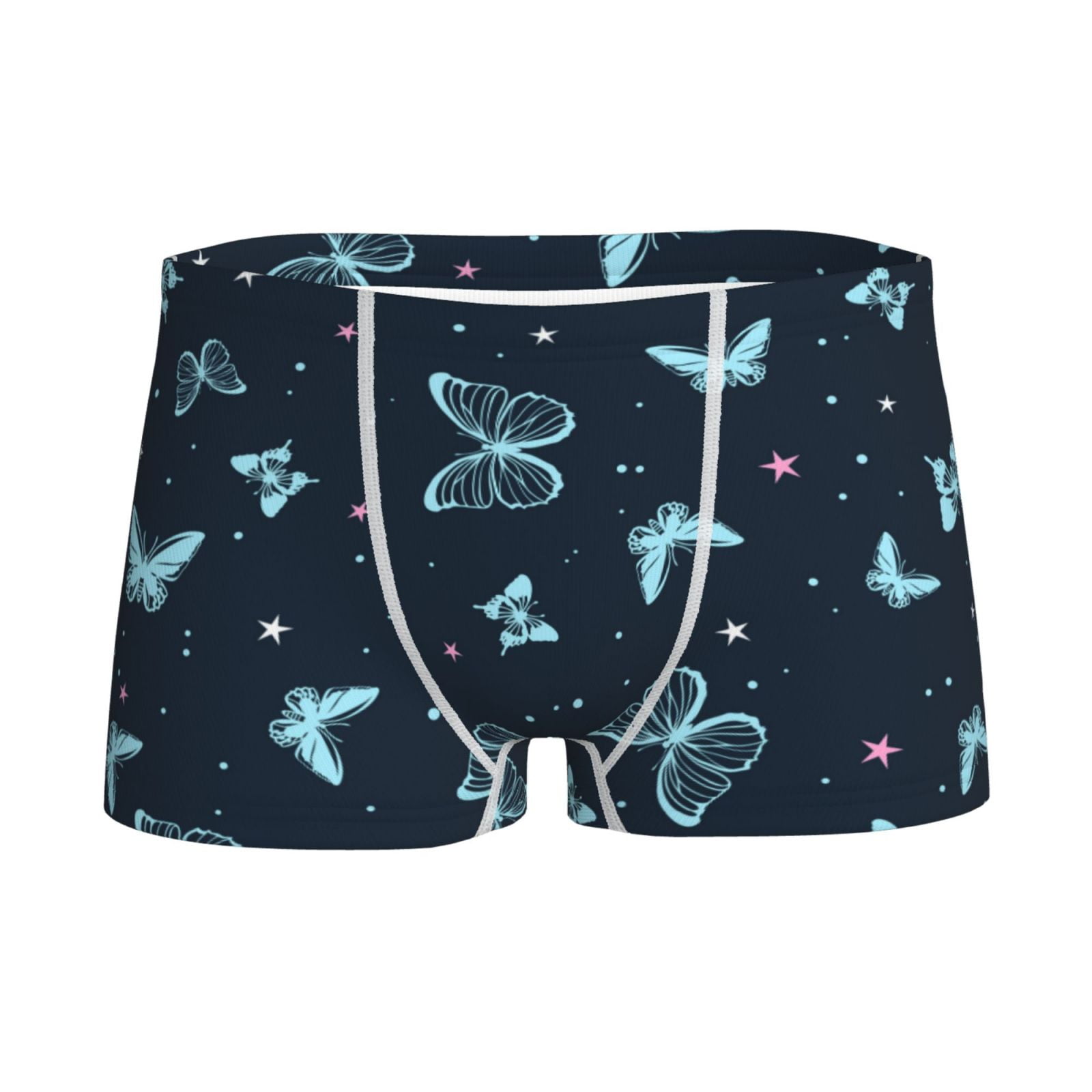 KLL Beautiful Butterflies Underwear Boys' Boxer Briefs Shorts Toddler ...