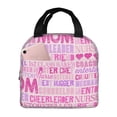 thumbnail image 1 of KLL Best Mom ever Print Insulated Lunch Bag Women, Reusable Cute Tote Lunch Box for Adult & Men, Leakproof Cooler Lunch Bags for Work Office Travel Picnic, 1 of 5