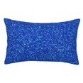 thumbnail image 1 of KLL Blue Circles Mosaic Pillow Covers Envelope Closure,Super Soft and Cozy Fuzzy Fleece Pillow Case Cover 20"x30", 1 of 5