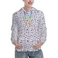 thumbnail image 1 of KLL Blue Dandelion for Womens Pullover Hoodie with Pocket Hooded Long Sleeve Shirts Sweatshirt for Women-X-Large, 1 of 7