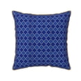 thumbnail image 1 of KLL Blue Lantern Shapes Decorative Throw Pillow Covers Velvet Soft for Couch Sofa Bedroom Living Room Outdoor (No pillow core)- 16"x16", 1 of 5