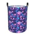 thumbnail image 1 of KLL Blue Skull Rose Waterproof Foldable Laundry Hamper Bucket with Handles for Storage Bin,Kids Room,Home Organizer (Medium ), 1 of 7