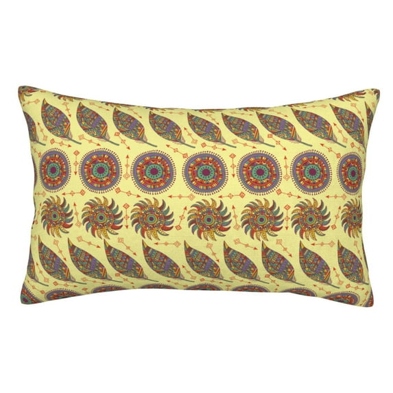 KLL Bohemia Pillow Covers Envelope Closure,Super Soft and Cozy Fuzzy Fleece Pillow Case Cover (No pillow core) 20"x30"