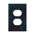 thumbnail image 1 of KLL Boho Pattern Electrical Outlet Covers, 3" x 5" 1 Pack Electric Receptacle Plug Covers for Decorator Receptacle Outlet & Switch-Style S, 1 of 6