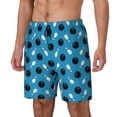 thumbnail image 1 of KLL Bowling Balls for Mens Swim Trunks Quick Dry Swim Shorts with Built-in Compression Liner Funny Swimwear Bathing Suits-XX-Large, 1 of 6