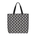 thumbnail image 1 of KLL Bowling Pins Pattern Aesthetic Tote Bag for Women Beach Bag Shopping Bags Shoulder Bag Reusable Grocery Bags, 1 of 1