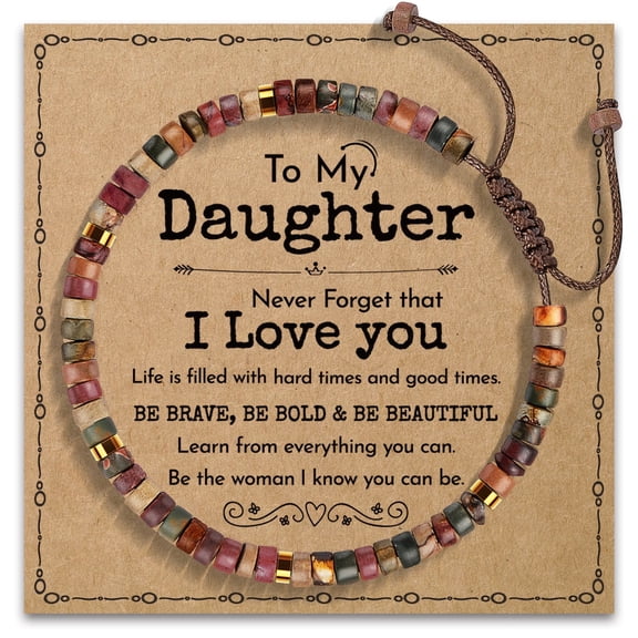KLL Bracelet Gifts for Women, Birthday Gifts for Daughter from Mom Dad, Back to School Graduation Christmas Gifts for Her