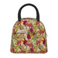 thumbnail image 1 of KLL Bright Mushrooms for Insulated Lunch Bag- Leakproof Cooler Tote Bag Organizer for Women & Men - Reusable Lunch Box for Office Picnic Hiking Beach-One Size, 1 of 6