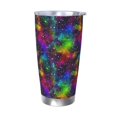 thumbnail image 1 of KLL Bright Universe Print 40oz Stainless Steel Insulated Car Cup with Spillproof Lid - Keep Your Drink Hot or Cold on the Go-Without Straw, 1 of 8