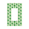 thumbnail image 1 of KLL Broccoli 1 Pattern Electrical Outlet Covers, 3" x 5" 1 Pack Electric Receptacle Plug Covers for Decorator Receptacle Outlet & Switch-Style U, 1 of 6