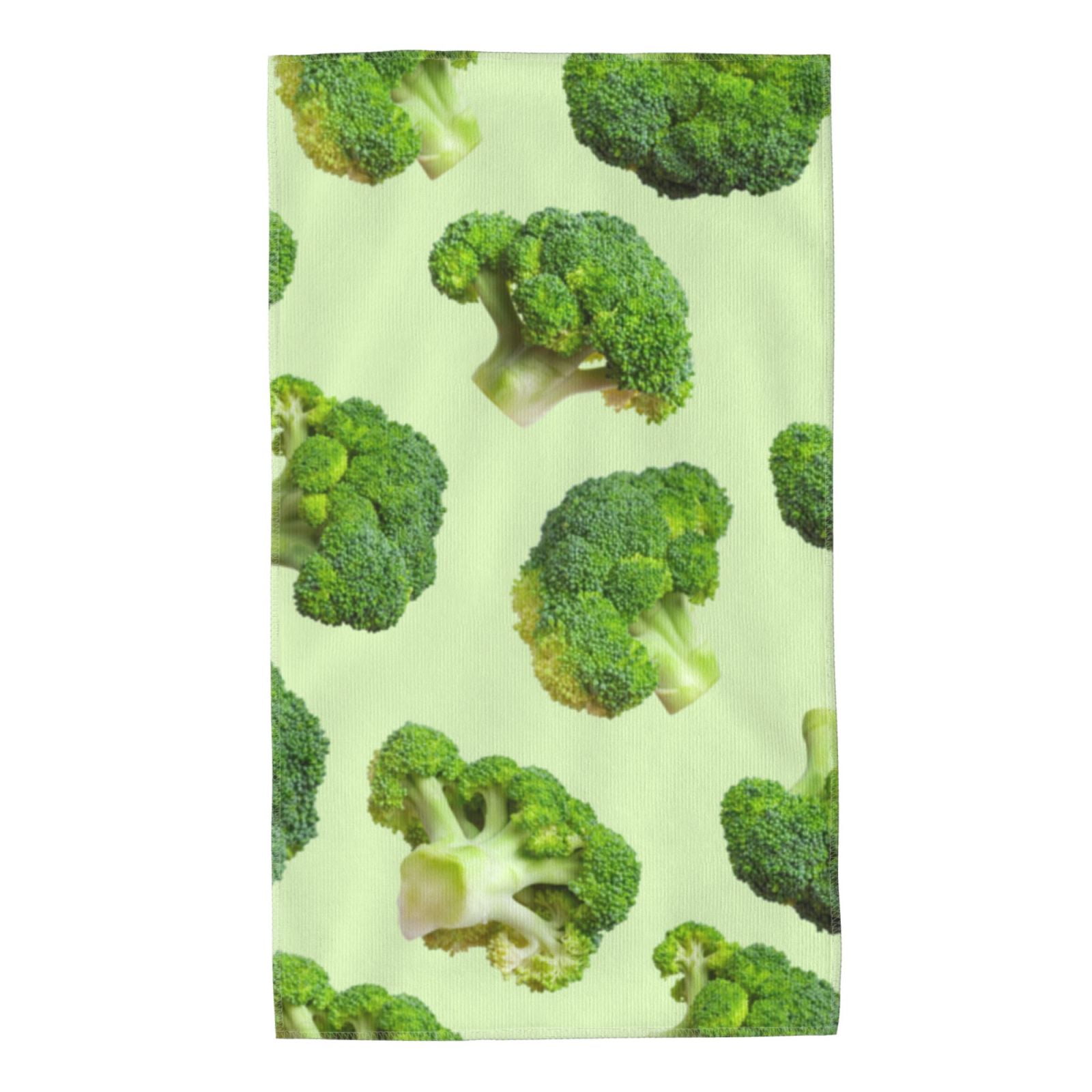 KLL Broccoli 3 Ultra Absorbent & Soft Hand Towels for Bath, Hand, Face ...