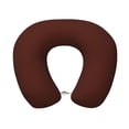 thumbnail image 1 of KLL Brown Pattern Memory Foam Cervical Neck Pillow Versatile U-Shaped Pillows for Home/Office/Camping/Travelling/Soft Washable Cover, 1 of 8
