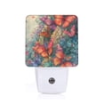 thumbnail image 1 of KLL Butterflies On Rocky Cliff for Night Lights,Auto Sensor Night Lamp Plug in Night Light with Dusk-to-Dawn Light Sensor LED Nightlightfor Adults & Kids Room/Bedroom/Hallway, 1 of 7