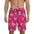 thumbnail image 1 of KLL Butterfly for Men's 1-Pack Shorts,Sleep Pajama Shorts for Men Soft Pj Shorts Men's Pajama Bottoms Sleepwear -Large, 1 of 7