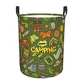thumbnail image 1 of KLL Camping 1 Waterproof Foldable Laundry Hamper Bucket with Handles for Storage Bin,Kids Room,Home Organizer (Small ), 1 of 7