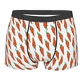 thumbnail image 1 of KLL Carrot Men's Cotton Boxer Briefs Underwear-Medium, 1 of 8
