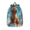 thumbnail image 1 of KLL Cartoon Cloud Puppy Print Travel Laptop Backpack - College Backpack Business Work Bag Nurse Bag Casual Daypack for Weekender Business Hiking -Medium, 1 of 6