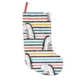 thumbnail image 1 of KLL Cartoon Dinosaurs for 18" Christmas Stocking Snowman Xmas Stocking Holiday Christmas Decoration Gifts for Family Kids, 1 of 1