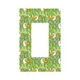 thumbnail image 1 of KLL Cartoon Duck Pattern Electrical Outlet Covers, 3" x 5" 1 Pack Electric Receptacle Plug Covers for Decorator Receptacle Outlet & Switch-Style U, 1 of 6