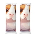 thumbnail image 1 of KLL Cartoon Guinea Pig Pattern Long Body Pillow Cover,20x60 Body Pillow Cases,Soft Brushed Microfiber Invisible Zipper Design-Pillow core not included, 1 of 7