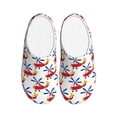 thumbnail image 1 of KLL Cartoon Helicopter Pattern Adult Unisex Cozy Slippers,Fuzzy Slip-on Slippers TPR Sole Slippers Comfort Plush Home Footwear for Indoor & Outdoor-37/38, 1 of 7