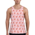 thumbnail image 1 of KLL Cartoon Lobsters 3 Print Men's Muscle Gym Workout Stringer Tank Tops Bodybuilding Fitness T-Shirts Tank Tops Men-Large, 1 of 7