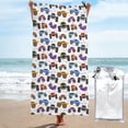 thumbnail image 1 of KLL Cartoon Monster Trucks1 Microfiber Beach Towel Fast Drying,Extra Large 31.5"x63" Sand Free Beach Towel Super Lightweight Towels, 1 of 8