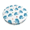 thumbnail image 1 of KLL Cartoon Poodle Dog Round Bar Chair Cushion Cover 13 inch ,Bar Stool Protector with Elastic, Soft Washable, 1 of 6