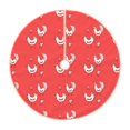 thumbnail image 1 of KLL Cartoon Rooster Christmas Tree Skirt 30" ,Party Decorations Farmhouse for Christmas Decorations Holiday Party, 1 of 6