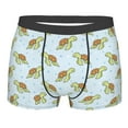 thumbnail image 1 of KLL Cartoon Sea Turtle Men's Cotton Boxer Briefs Underwear-Small, 1 of 8
