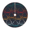 thumbnail image 1 of KLL Cartoon Sharks Christmas Tree Skirt 30" ,Party Decorations Farmhouse for Christmas Decorations Holiday Party, 1 of 6