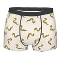 thumbnail image 1 of KLL Cartoon Snake Men's Cotton Boxer Briefs Underwear-Medium, 1 of 8