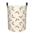 thumbnail image 1 of KLL Cartoon Snake Waterproof Foldable Laundry Hamper Bucket with Handles for Storage Bin,Kids Room,Home Organizer (Small ), 1 of 7