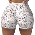 thumbnail image 1 of KLL Cat Bear Rabbit Pattern Workout Shorts for Women Scrunch Short Gym Yoga Running Sport Active Exercise Fitness Shorts, 1 of 8