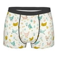 thumbnail image 1 of KLL Chicken Men's Cotton Boxer Briefs Underwear-XX-Large, 1 of 8