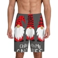 thumbnail image 1 of KLL Chillin with My Gonme for Men's 1-Pack Shorts,Sleep Pajama Shorts for Men Soft Pj Shorts Men's Pajama Bottoms Sleepwear -4X-Large, 1 of 7