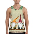 thumbnail image 1 of KLL Christmas Card With Gnomes Print Men's Muscle Gym Workout Stringer Tank Tops Bodybuilding Fitness T-Shirts Tank Tops Men-Large, 1 of 7