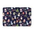 thumbnail image 1 of KLL Christmas Critters Delight Print Front Door Mat Indoor Outdoor Entrance, Non-Slip Mat All-Weather Doormat Indoor Outdoor Rug Patio Porch Entryway Mat, 23.6''x15.7'', 1 of 7