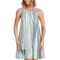 thumbnail image 1 of KLL Christmas Deer Pattern Womens Summer Dresses 2025,Loose Round Neck Sleeveless Sundresses Tank Dresses with Pockets, 1 of 7